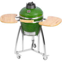  Strend Pro Kamado Egg 16” grill, 33,50 cm átmérő, grill magasság 73 cm, zöld, 40 x 57 x 97,50 cm