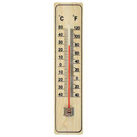 StrendPro Hőmérő Strend Pro, TMM-032 Woody, 220 x 50 x 13 mm, fa