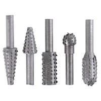 StrendPro Ráspoly Strend Pro RR0731, 5 részes forgó ráspolykészlet, nyéllel