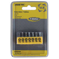 StrendPro Bitkészlet Strend Pro YF40519 • 7 részes, S2, T 10-15-20-25-27-30-40