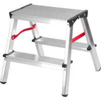 Lépcső Strend Pro DD4, 2x4, max. 125 kg, ALU, kétoldalas