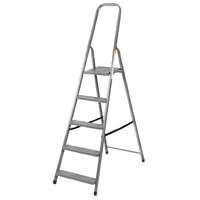 Lépcső Strend Pro ST-D5, 5 fokos, acél, 173 cm, hord. 125 kg