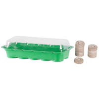 StrendPro Mini melegágy 10 kókusz pellettel, 26 x 12,5 x 4 cm
