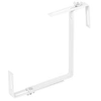 Akasztó Strend Pro, fehér, fém tartó doboz virágcseréphez, csomag. 2 db