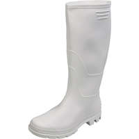 Csizma boots Ginocchio, fehér 44, PVC, kerti
