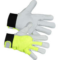 Kesztyű Strend Pro Marvic High Vision, textil/bőr fényvisszaverő elemekkel, 09/L méret, bliszter
