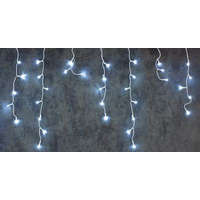 Lánc MagicHome Karácsony Icicle, 360 LED hideg fehér, jégcsapokkal, egyszerű világítás, 230 V, 50 Hz