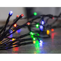  Lánc MagicHome Karácsony Ceibo, 96 LED sokszínű, 8 funkció, időzítő, 3x AA, külső, megvilágítás, L-7
