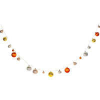 MagicHome Lánc MagicHome Karácsony Ball, 20 LED meleg fehér, gömbökkel, 2x AA, egyszerű világítás, megvilágítá