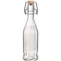 Gastro Pálinkás üveg, 0,25 l, csatos zár, 10-szögletes