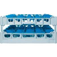 fries rack system Pohártartó kosár mosogatógépbe, 25 db-ra, 90x90 mm, pl. az ilios 222298004 fries rack rendszerhez