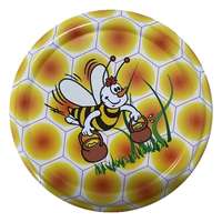 Gastro Csavarós fedő átmérő 70 mm méhsejt dekorral