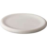 Style Point Sekély tányér magas peremmel, Style Point Vulcanic 24,5 cm, fehér/szatén