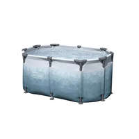 BestWay Lay-Z-Spa ovális, fémvázas jégfürdő kád 150 x 90 x 65 cm