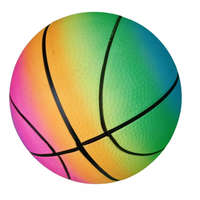 Top Haus Szivárvány labda fekete csíkos 12cm