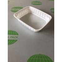 Globál Pack Főételes doboz Fehér 500 ml mikrózható (Újrahasználható) import