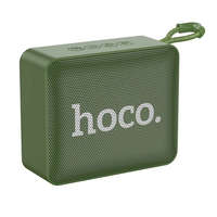 HOCO HOCO bluetooth hordozható hangszóró (v5.2, TransFlash kártyaolvasó, 5W teljesítmény, FM rádió) SÖTÉTZÖLD