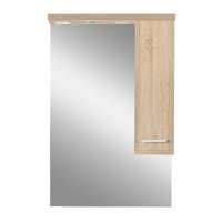 Leziter Nerva 65 cm-es tükrös felsőszekrény, Sonoma tölgy