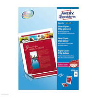 AVERY ZWECKFORM Fotópapír lézer 2598-200 A4 150 g 200 ív színes lézer 2oldalas