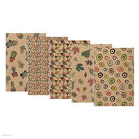 PD SCHOOL Spirálfüzet PD ECO Nature, A/4, kockás/vonalas/sima, 160 lap, 54/54/52