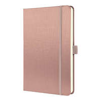 SIGEL Beíró A/5, 194 lap, Sigel Conceptum, keményfedeles, kockás, rózsaszín