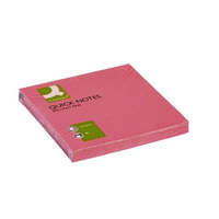 Q-CONNECT Öntapadós jegyzettömb 76x76mm neon 6x80 lap Q-CONNECT neonpink