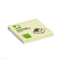 Q-CONNECT Öntapadós jegyzettömb 76x76 mm "Z" standard sárga Q-Connect KF02161