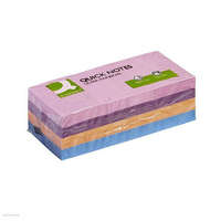 Q-CONNECT Öntapadós jegyzettömb 38 x 51 mm rainbow pack ultra 12 x 100 lap Q-Connect KF02516
