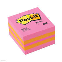 POST-IT Post-it öntapadós jegyzettömb, 2051P 51x51 mm 400 lap mini kocka pink