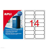 APLI Etikett 99,1 x 38,1 mm 2p. vízálló 280 db/csomag 20 ív