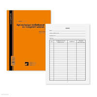 PÁTRIA Egészségügyi nyilatkozat és vizsgálati adatok 8 lapos füzet 102 x 140 mm C.3151-2/A
