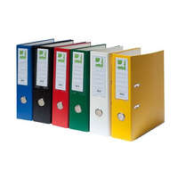 Q-CONNECT Iratrendező A/4, 5 cm, élvédős, Q-Connect, bordó