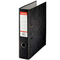 ESSELTE Iratrendező A/4, 7,5 cm, Rainbow, karton, fekete