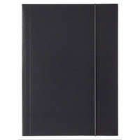 ESSELTE Iratgyűjtő gumis A/4 karton ESSELTE ECONOMY fekete