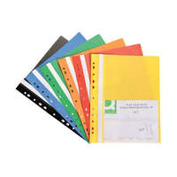 Q-CONNECT Gyorsfűző A/4 lefűzhető PP Q-CONNECT fekete