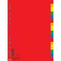 DONAU Regiszter DONAU A/4 A-Z műanyag színes