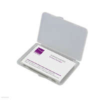 SIGEL Névjegytartó 15 kártya átlátszó matt műanyag SIGEL VA140