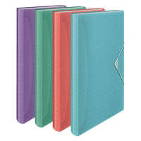 ESSELTE Irattartó harmonika PP ESSELTE Colour'Breeze áttetsző zöld