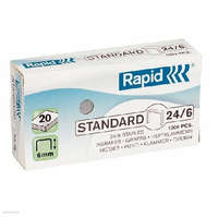 RAPID Fűzőkapocs Rapid Standard 24/6 horganyzott, 1000db/doboz