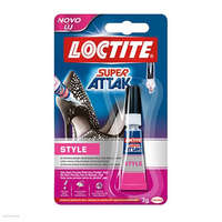 LOCTITE Pillanatragasztó Super Attak Style 3g Loctite