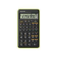 SHARP Tudományos számológép Sharp EL-501T, zöld