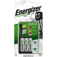 ENERGIZER Akkutöltő Energizer Maxi + 4db AA Power 2000mAh akku NZRCX002