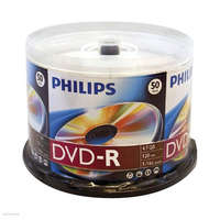 PHILIPS DVD-R Philips írható 16x hengeres (10 db) 4,7GB