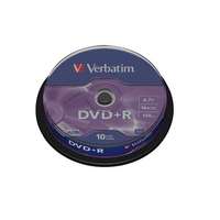 VERBATIM DVD-R Verbatim 4,7GB 16x 10db/henger 43523