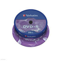 VERBATIM DVD-R Verbatim 4,7GB 16x 25db/henger 43522