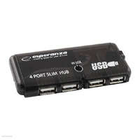 ESPERANZA USB Elosztó Esperanza EA112 4 portos USB HUB