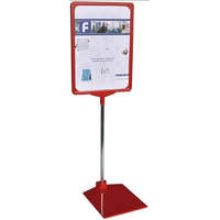 FRANKEN Információs állvány A/4 Franken piros