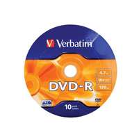 VERBATIM DVD-R Verbatim 4,7GB 16x 10 db/henger