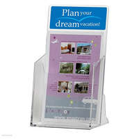 Q-CONNECT Prospektustartó A/4 1 részes asztali Q-Connect