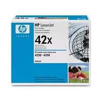 HEWLETT PACKARD HP lézertoner Q5942X No.42X fekete 20000 old.